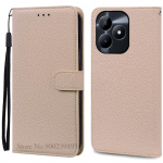 Realme Note 60 &uuml;mbrise jaoks Rahakott Nahast Klappkaas Realme Note 60 &uuml;mbrise jaoks Realme Note60 Telefoni&uuml;mbris Coque Fundas Etui For Realme Note 60