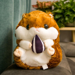 Palus m&auml;nguasi armas hamster nukk t&auml;idisega m&auml;nguasi riidest nukk soe k&auml;epadi Kahe kasutusega m&auml;nguasi m&auml;nguasi s&uuml;nnip&auml;evakingitus t&uuml;druk