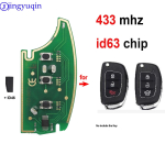jingyuqin 3N 433Mhz ID46-ga Autov&otilde;tme Juhtplaat Hyundai Solaris Accent Tucson l10 l20 l30 jaoks Kia Rio Ceed board with chip popstar v&auml;rv