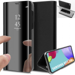 Kaitse&uuml;mbris Samsung A53 5G jaoks - Peeglitefektiga - Tugevdatud kaitse - Pooll&auml;bipaistev - Must - Unisex must