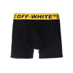 Off-White T&ouml;&ouml;stuslikud bokserid Mustad Meeste Alusp&uuml;ksid OMUA003F21FAB0021018 S