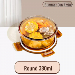 Mikrolaineahjus kasutatav kaanega borosilikaatklaasist l&otilde;unas&ouml;&ouml;gikauss