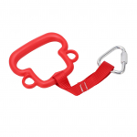 Laste v&otilde;imlemisr&otilde;ngas ABS ahvi stiilis l&otilde;uat&otilde;mbe r&otilde;ngas riputusrihmaga v&auml;listingimustes laste ronimine