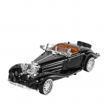 1/32 M&otilde;&otilde;tkava Benz 500K 1936 Sulamist Metall Diecast Mudelauto Valatud Klassikalised Tunded Kodu Trendikad Kaunistused Kollektsioneeritavad Kingitus must