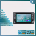 Ossuret 2Din Android 13 Autoraadio Mercedes Benz GL ML W164 ML350 ML500 X164 GL35 GL45 2005-2012 Navigatsiooniga GPS Intelligentsne Multimeedia Video WIFI P1 4Core 1G 32G AI