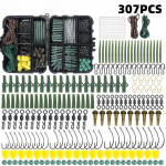 Euroopa stiilis karpkala p&uuml;&uuml;gitarvete komplekt: 307-osaline komplekt maisikorgist stoppidega, helmed ja p&ouml;&ouml;rlad 256-Piece Set