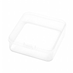 Mini Box Square Selge K&otilde;rvar&otilde;ngad S&otilde;rmused Helmed Ehted Hoiukarp konteinerikarp 1PC
