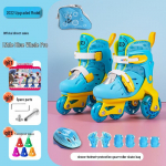 Vilkuvad reguleeritavad laste rulluisud S (Fits size 28-33, ages 4-8) 31-34#