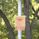 Wooden Bats House Wall Hanging Portable Stable for Tree to Attract Shelter Box Park