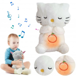 Armas loomake magamismuusika m&auml;nguasi muusika ja tuledega, r&uuml;tmilise hingamismasinaga, pl&uuml;&uuml;sist pehme loomake, muusikaline beebim&auml;nguasi vasts&uuml;ndinutele