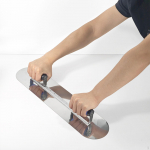 Kahek&auml;epide kellu krohvi kunstiliste kattekihtide t&ouml;&ouml;riist seina tasandamine suur krohvimine 20in Double Round