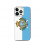 Coque T&eacute;lephone Drapeau Saint-Marin &ndash; iPhone 13 Pro