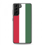 Coque T&eacute;l&eacute;phone &ndash; Samsung &ndash; Galaxy S21 Ultra &ndash; Drapeau Hongrie &ndash; Supp &ndash; Mitmev&auml;rviline