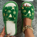 Pidulikud j&otilde;uluproua sussid: Pehme fliis, EVA tald, k&auml;sitsi pestav v&otilde;i keemiline puhastus, koomiksimustriga 44-45