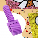 Diamond Painting Roller 5D Tool Comfortable Gripping Easy to Use Smooth Glue Colorful