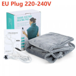 Elektriline soojendusega sall 60*90cm 3 taseme kuum kompress konstantne temperatuur talv kael selg k&otilde;ht jalg v&ouml;&ouml;koht soojas hoidmine kodu kontor UK Plug