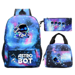 Uus Astro bot m&auml;ngu kaup tr&uuml;kkimine alg- ja keskkooli koolikott v&auml;liskaubandus vaba aja laste pliiatsikott l&otilde;unas&ouml;&ouml;gikott No Specifications