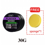 Auto plastiku taastaja Tagasi musta l&auml;ikega auto sisemuse naha ja paneelide uuendamise vaha kattevahend auto poleerimis- ja paranduskate