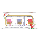 Yardley London Luksuslik Seebikomplekt Naistele 100g X 6 tk Inglise Lavendel Roosa Punased Roosid Kolmekordselt jahvatatud Kreemjas vaht L&otilde;hnav vanniseep