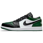 Air Jordan 1 Low Green Toe Meeste tossud Noble-Green Pollen White 553558-371 44.5
