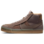 Nike Zoom Blazer Mid Premium Plus SB Pruun Kumm Unisex Tossud Ploom-P&auml;ikeseloojang Kumkvaat Kumm-Kollane DV5468-200 36.5