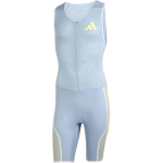 Adidas Hingav Kiirkuivav Logotr&uuml;kiga Kombinesoon Meeste kombinesoonid Sinine Hall HZ2543 M white