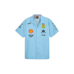 Puma Ss24 Scuderia Ferrari Team Miami T&auml;hekiri Disain Vabaaja Mugav L&uuml;hikeste Varrukatega S&auml;rk Meeste s&auml;rgid Sinine 763849-01 M