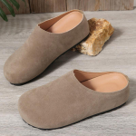 Moodsad Naiste Lamedad Suede Sussid Moodsad Vabaaja Muulad Kingad 2025 S&uuml;gis Disainer Slingback Sandaalid Klassikalised Uued Trendid Zapatos Mujer 36