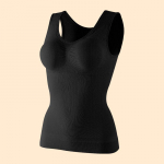 Kujundusr&otilde;ivad naistele koos sisseehitatud rinnahoidjaga, k&otilde;htu reguleeriva kompressiooniga, Body Shaper polsterdatud tankidega 3XL