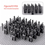MOC Keskaja lotr Figuurid Ork S&otilde;durid R&ouml;&ouml;vel Vargr Hunt Elevant Ratsu R&uuml;&uuml;tlid Ehitusklotsid Klotsid M&auml;nguasjad lastele kingitused