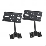 2 Pack Speaker Mounting Brackets Heavy Duty Stable Support Up to 15kg for Club Home Karaoke Studio Short