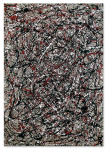 Obraz na pł&oacute;tnie Pollock abstrakcja 50x70 cm