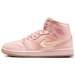 Air Jordan 1 Mid Lakitud Yst&auml;v&auml;np&auml;eva Naiste Tossud Roosa HF3173-600 37.5