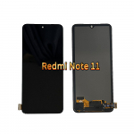 LCD-ekraani ja digitizeri t&auml;ielik koostisosa Redmi Note 11 jaoks