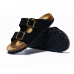 Mood Matist Nahast Suvised Meeste Korgist Sandaalid V&auml;ljas Paari Lamedap&otilde;hjalised Libisemiskindlad Rannasandaalid 45 must