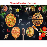 Seinakunst koomiks kiirtoit pitsa koostisosad seinamaalingud plakatid grafiti restoranid kohvikud fotod tapeedid 3D 300cm (W) x 200cm (H)