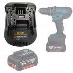 Rosfix Adapter Akumulaatorile Bosch 18V to Makita 18V &ndash; &Uuml;hilduvus Makita T&ouml;&ouml;riistadega | Tugev Konstruktsioon | Lihtne Paigaldus