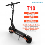 JOYOR T10 Elektrirollerid 10'' Maastikurehv 60V/18AH Aku 2000W Mootor 60KM/H Maksimaalne kiirus 75KM S&otilde;iduulatus T10 must