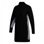 Adidas CN SW Kleit Golf Seisukrae Spordisoojus Pikkade Varrukatega Kleit Naiste kleit Must FS6368 XS