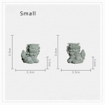 Feng Shui Foo koera eestkostja kuju paar Hiina dekoratiivsed kujukesed Kodukontor Aed Kodumajapidamine &Otilde;nnitlused Ward Offile