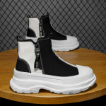 S&uuml;gis Meeste Vabaaja Tossud L&otilde;uend Paks Platvorm Pahkluusaapad K&otilde;rge S&auml;&auml;rega Lukuga Lapitehnikas Tossud Meeste Hingavad Spordijalan&otilde;ud 39 44 44