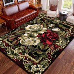 Punane Retro Suure Pinnaga Vaibad Elutuba Euroopa Kaunistus Kodu Diivani Piirkonna Vaip Suurep&auml;rane Magamistuba Libisemisvastane P&otilde;randamatt Pestav 80*160cm