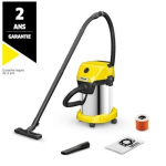 Aspirateur eau et poussi&egrave;re KARCHER WD 3 S V-19/4/20 - Cuve inox 19 L - 1000W (Fonction soufflerie)
