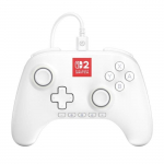 Manette de jeu - Nintendo Switch 2 - Lumectra - Filaire - Blanc - Power A valge