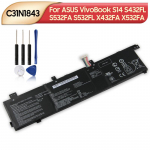 Kvaliteetne aku ASUS VivoBook S14 S432FL S532FA S532FL S432FA S432FLC X432FA X532FA X532FL C31N1843 S&uuml;learvuti aku 3640mAh