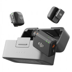 DJI Mic Mini TX 1 RX Laadimine Juhtmevaba Lavalier Aku M&uuml;ra jaoks ja Android ja Voogedastus (2 + + Juhtum) Mikrofon, &Uuml;likerge, 48-tunnine t&ouml;&ouml;aeg, must