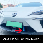 MG4 EV -2023 jaoks MG4 MULAN 3tk auto dekoratiivriba esikaitseraua dekoratiivriba kere 3PCS