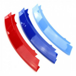 ///M-Color Grille ert Trims For 2004-2006 BMW E53 X5 w/ 7 Beam Kidney Grill