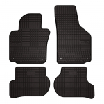 Dywaniki samochodowe gumowe do: Volkswagen Golf V hatchback, variant, kombi (2003-2009) - czarne, dopasowane