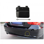 BMW 3. seeria E90 kaitseraua haagise kate pukseerimiskonksu ava kate 51127202673 2009-2012 must